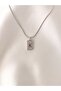 Women's Steel Minimal Pole Star Model Necklace