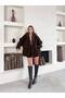 Women's Oversize Zippered Plush Teddy Jacket - 3