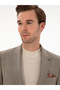Mink Slim Fit Striped Swallow Collar Suit 50311017-Vr052 - 2