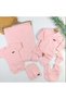 100% Organic Cotton 7-Piece Baby Girl Hospital Newborn Discharge Set / Suitable for Four Seasons Use - 4