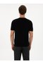 Black Slim Fit Crew Neck Knitwear T-Shirt 50314608-Vr046 - 5