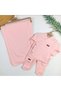 100% Organic Cotton 7-Piece Baby Girl Hospital Newborn Discharge Set / Suitable for Four Seasons Use - 2