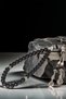 Men's Natural Stone Rosary - Medium Size Rosary with Natural Zulfiqar Sword Embroidered Black Onyx Stone - 2