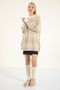 51118 - Stylish Comfortable Silvery Women's Knitwear Long Sweater - 5