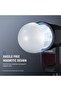 Magnetic Dome Diffuser for Round Head Speedlite Flash, Magnetically Attached Flash Dome Light - 6