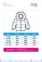 Boy's Water and Windproof Fur Lined Hooded Coat with Argyle Pattern - 5