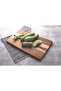 Kitchen Rectangular Teak Wood Cutting Board 40x28 cm, Made In Brazil - 6