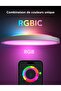 RGBIC LED Ceiling Light, Smart Ceiling Light, 30 cm, 2400 lm, 2200-6500 K - 2