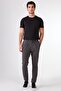 Men's Slim Fit Anthracite Trousers - 2
