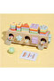 Montessori Multifunctional Wooden Shape Sorter With Colour Sticks - 4