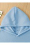 Winter Hooded Sweatshirt, Children's Teddy Bear Printed - 3