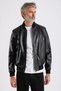 Maroquin Leather Lucas Men's Genuine Bomber Leather Jacket - 2