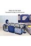 Toddler Baby Playpen for Twin, Foldable Safety with Basketball Hoop, Comes Bracket, without Climbing - 3