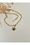 Steel Anklet Chain Charm Bracelet Summer Trend Bracelet Starfish Blue Enamel - 3