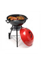 Three Legs Outdoor Charcoal grill With Wheel and Cover,BBQ Grill,BB3524