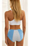 Women's Ice Blue Menstrual Panties High Waist Leakproof Multi-Layer Super Absorbent Washable and Comfortable - 5