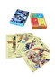 Pokémon 5-Piece Gold Card + Card Box + Sticker Painting Set |   Collection Toy - 4