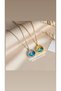 Whale Dolphin Fish Steel Necklace over the Ocean Sea (over the Ocean Dolphin Whale Fish Necklace)