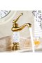 Fleko Rustic Model Gold Colored Sink Faucet - 2