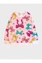 Girls' Cotton Brushed Inside Pink Ribbon Patterned Long Sleeve Pajama Set - 5
