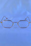 Hexagon Shaped Unisex Retro Glasses - 4