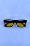 Rectangular Unisex Sunglasses with Uv400 Protection - 3