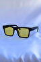 Rectangular Unisex Sunglasses with Uv400 Protection