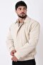 Collared Nova Seasonal Coat with Elastic Waist Bl 1759_60300 - 4