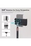 Tablet Stand - 360 °   Rotary, 90 °   Adjustable, 44cm Height, Aluminum Alloy, up to 12 Inches J2 - 5