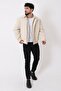 Collared Nova Seasonal Coat with Elastic Waist Bl 1759_60300