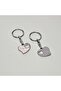 Keychain Accessory Heart Figure Ring Keychain Turkey Logo Colorful - 4