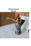 Fleko Rustic Model Gold Colored Gray Marble Pattern Detailed Sink Faucet - 2