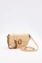 Yellow Oval Chain Detailed Shoulder Bag - 2