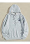 I'M Just a Girl Printed Hooded Sweatshirt - 2