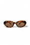 كارول القط العين خمر تصميم ليوبارد نمط النظارات الشمسية الرجعية / Reneyewear - 5