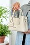 New Season Original Just Polo Everyday-Use Women's Shoulder Bag with 4 Compartments and Wide Strap - 6