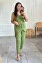 Carrot Leg Muslin Trousers - 4