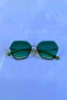 Frameless Gradient Unisex Sunglasses with Uv400 Protection - 3