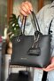 New Season Original Just Polo Everyday-Use Women's Shoulder Bag with 4 Compartments and Wide Strap - 3