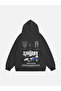 Unisex Bmw S100Rr Printed Hooded Fleece Oversized Sweatshirt