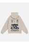 Unisex Bmw S100Rr Printed Hooded Fleece Oversized Sweatshirt