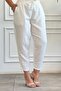 Carrot Leg Muslin Trousers - 7