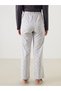 New Season Elastic Waist Polka Dot Women's Pajama Bottoms - 5
