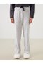 New Season Elastic Waist Polka Dot Women's Pajama Bottoms - 3