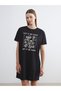 Lcw Dream New Season Crew Neck Printed Women's Nightdress - 3