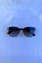 Gradient Rectangle Unisex Sunglasses with Uv400 Protection - 3