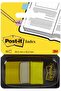 Flags 1" Dispenser 1 x 1.7 in Yellow, 50 Flags/Pack