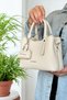 New Season Original Just Polo Everyday-Use Women's Shoulder Bag with 4 Compartments and Wide Strap - 6