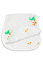 6 pcs Multicolor Hat-Burp Cloth Baby Set - 6