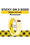 Double Sided Tape, 3/4 in x 1296 in, 2 Rolls - 2